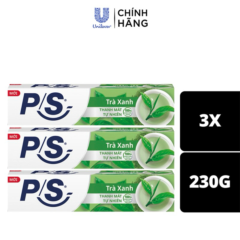 Kem đánh răng P S trà xanh 230G