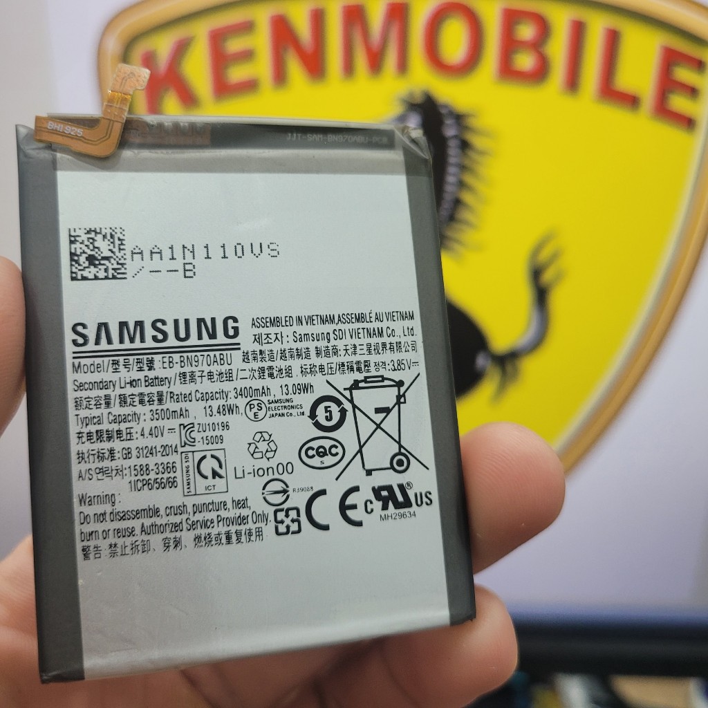 Pin ZIN Tương Thích SS Note 10 / N971 / N970 (bảo hành 3 tháng)