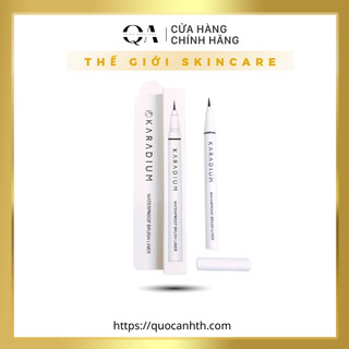 Bút dạ kẻ mắt nước Karadium Hàn Quốc vỏ nâu và vỏ trắng