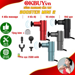 Súng Massage Cầm Tay Mini Booster MINI 2 - Cảm Biến Lực Đấm Ai | OKbuy