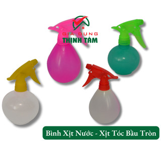 [THỊNH TÂM] Bình Xịt Nước, Xịt Tóc Nhựa Bầu Tròn Châu Hưng