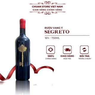Rượu vang Ý Segreto Negroamaro 16% 750ml