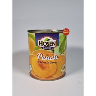 Đào ngâm hosen lon 825gr