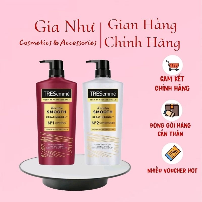 Cặp dầu gội xả TREsemme Thái 370ml
