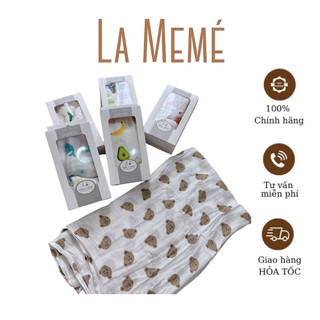 Khăn tắm sợi tre Lame Aden mềm mịn cho bé size 115cm