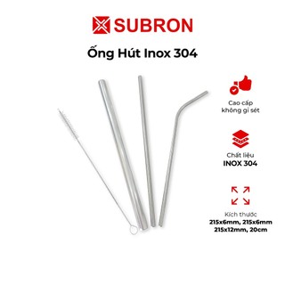 Ống hút inox 304 cao cấp, đa dạng phân loại ống hút thẳng, ống hút cong, ống hút trân châu và cọ rửa ống hút
