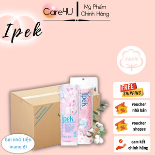  Combo 1 thùng bông tẩy trang Ipek 80 miếng (30 gói x 80)
