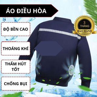 Áo Điều Hòa Chống Nóng Mùa Hè Cao Cấp KAW Bảo Hành 6 Tháng - Lỗi 1 Đổi 1 Trong 7 Ngày