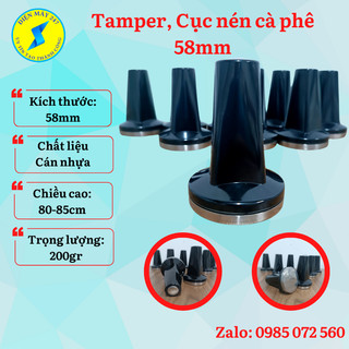 Tamper Nén cho máy pha cà phê 58mm, tamper nén cafe espresso 58mm