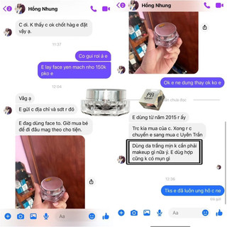 Kem Face Yến Mạch PB 20gr