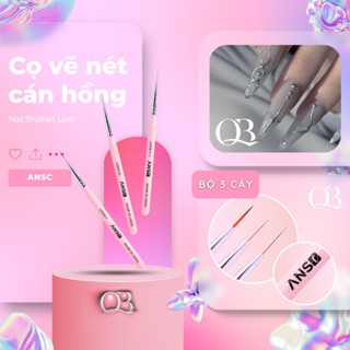 Cọ vẽ móng nét mảnh, cọ tóc cao cấp lông mềm Japan ANSC