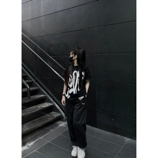 Áo thun cotton CODE STUDIO tay lỡ 4 màu trắng, đen, xám, nâu