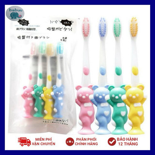 Bàn chải đánh răng hình gấu cho bé