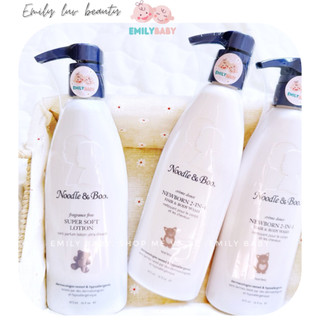 Sữa tắm gội dưỡng/ dưỡng thể Noodle & Boo 473ml