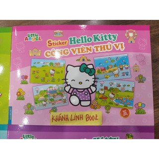 Sách - Combo 6 cuốn Sticker HELLO KITTY