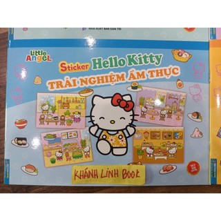 Sách - Combo 6 cuốn Sticker HELLO KITTY