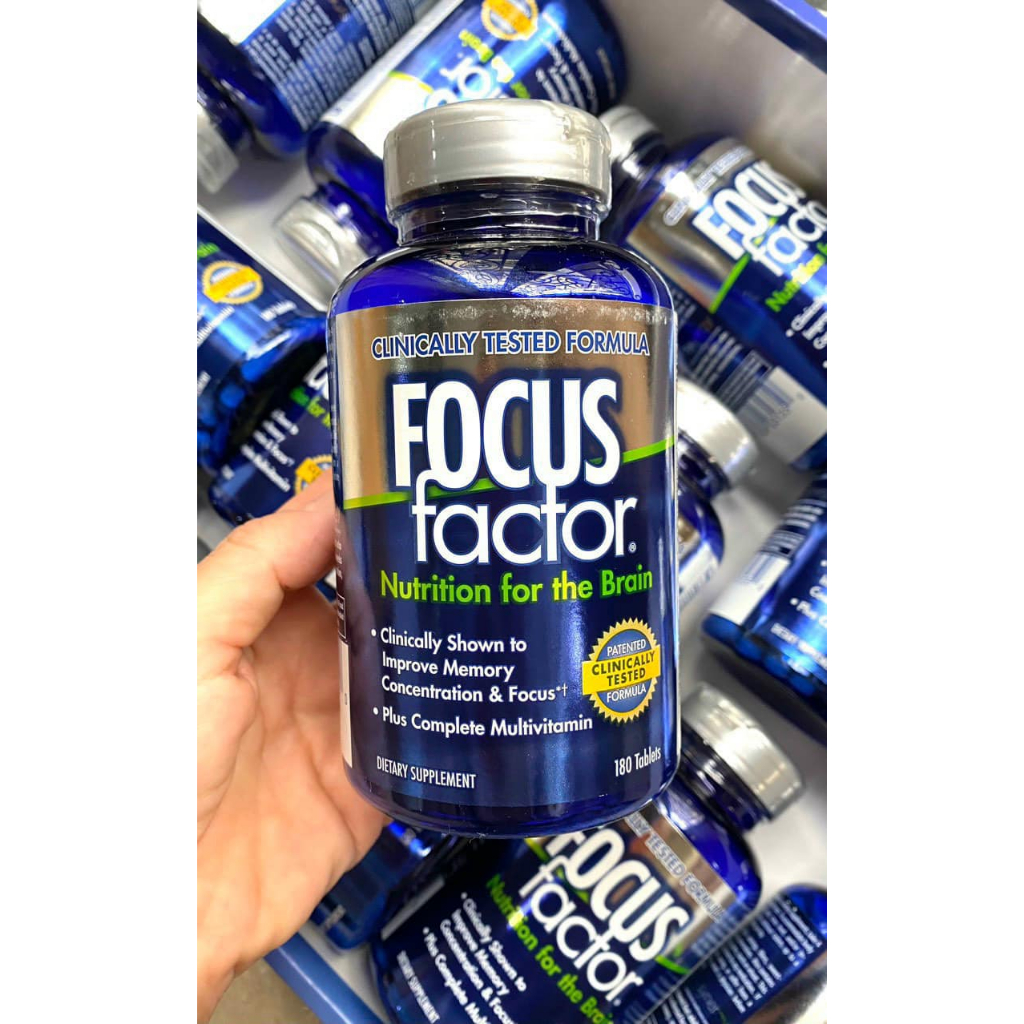 Bổ Não Focus Factor Nutrition For The Brain 180Viên