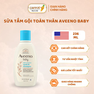 Sữa tắm gội toàn thân aveeno baby 236ml