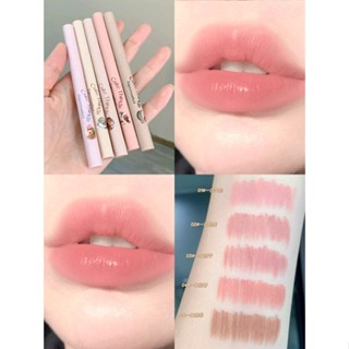 Bút Kẻ Viên Môi Son môi Flortte Đa Năng 2in1 Kết Hợp Chì Kẻ Viền Môi Hiệu Ứng Lì Nhung Mịn Lâu Trôi