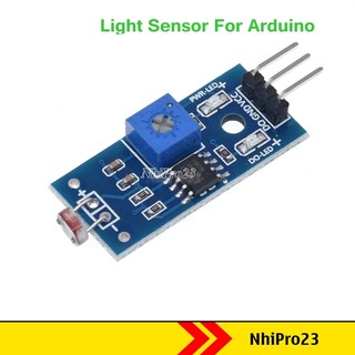 Module Cảm biến ánh sáng quang trở LM393
