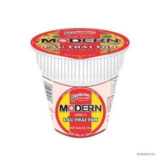  Mì ly Modern lẩu thái tôm thùng 24 hộp 67g 