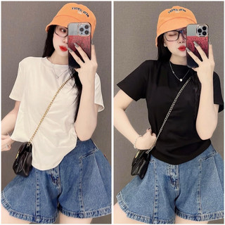 HOT❤️‍🔥Áo thun thái phom rộng và vừa Trơn mềm mát🌷 Sẵn hàng shop KLii jeans