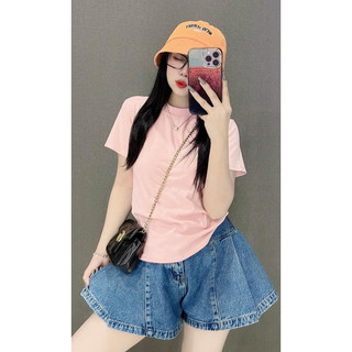 Áo thun thái phom RỘNG và VỪA kiểu Trơn basic mát lịm co giãn 4 chiều🌷KLii sẵn