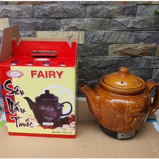 Ấm sắc thuốc bắc, siêu nấu thuốc bằng điện 2 chế độ fairy ck-32