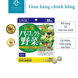 Viên uống dhc rau củ quả tổng hợp premium 120 viên 30 ngày dùng