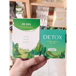 Viên uống Detox chanh xổ mỡ đào thải ban đêm