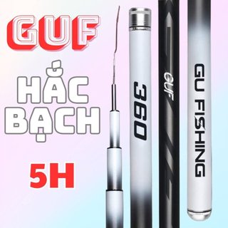Cần Câu Tay GUF Hắc Bạch 5H 28i F1, Tặng kèm ngọn