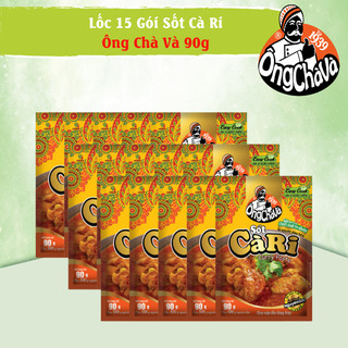 Lốc 15 gói sốt cà ri ông chà và 90g