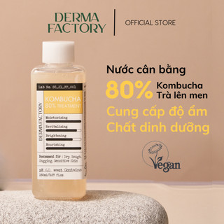 Nước cân bằng Cấp ẩm, Dưỡng chất Derma Factory Kombucha 80% Treatment 150ml