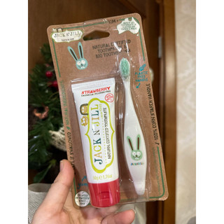Bàn chải Organic Jack n Jill cho bé hàng chính hãng