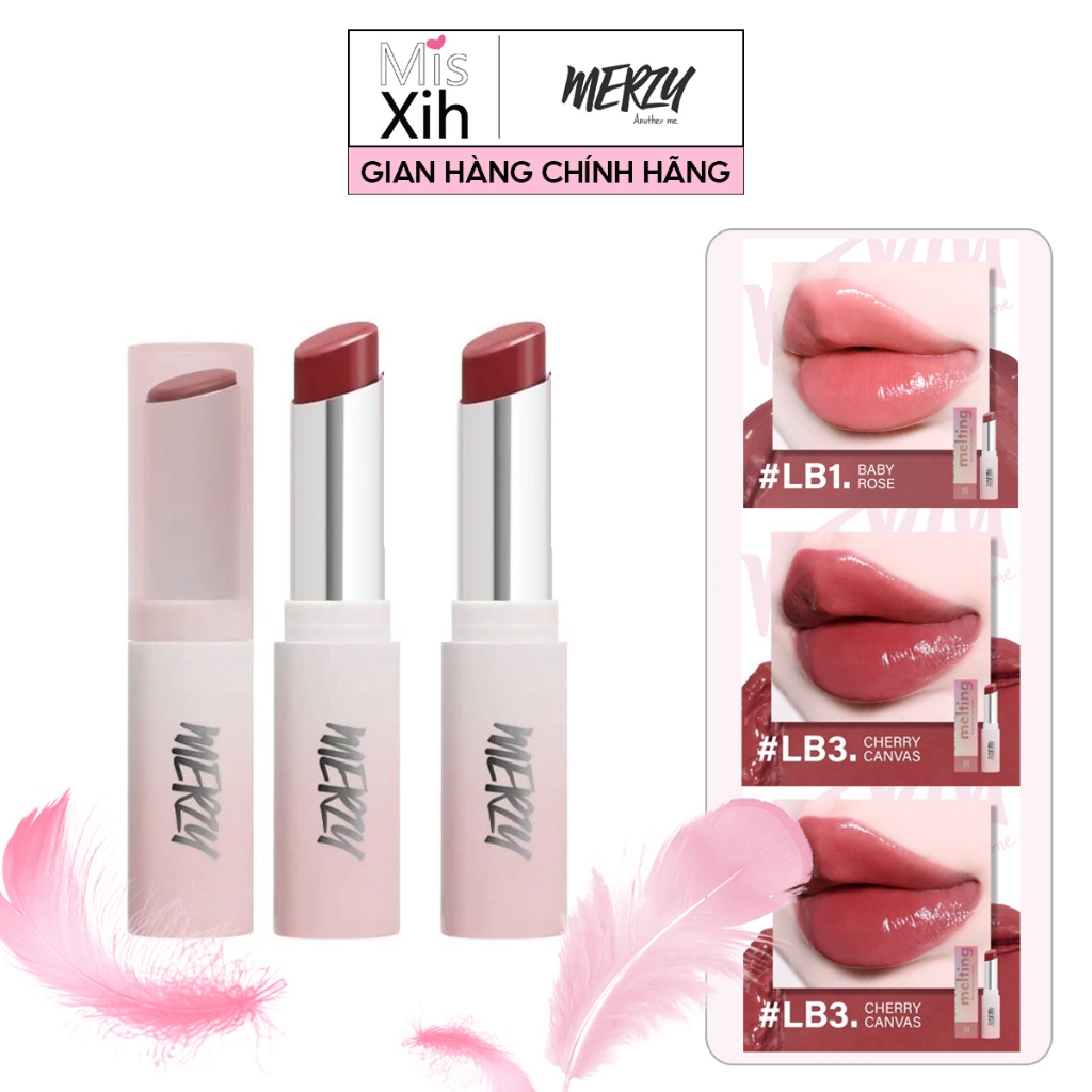 [NEW] Son Dưỡng Ẩm Môi Có Màu Merzy Siren Melting Color Lip Balm 3g - Miss Xinh