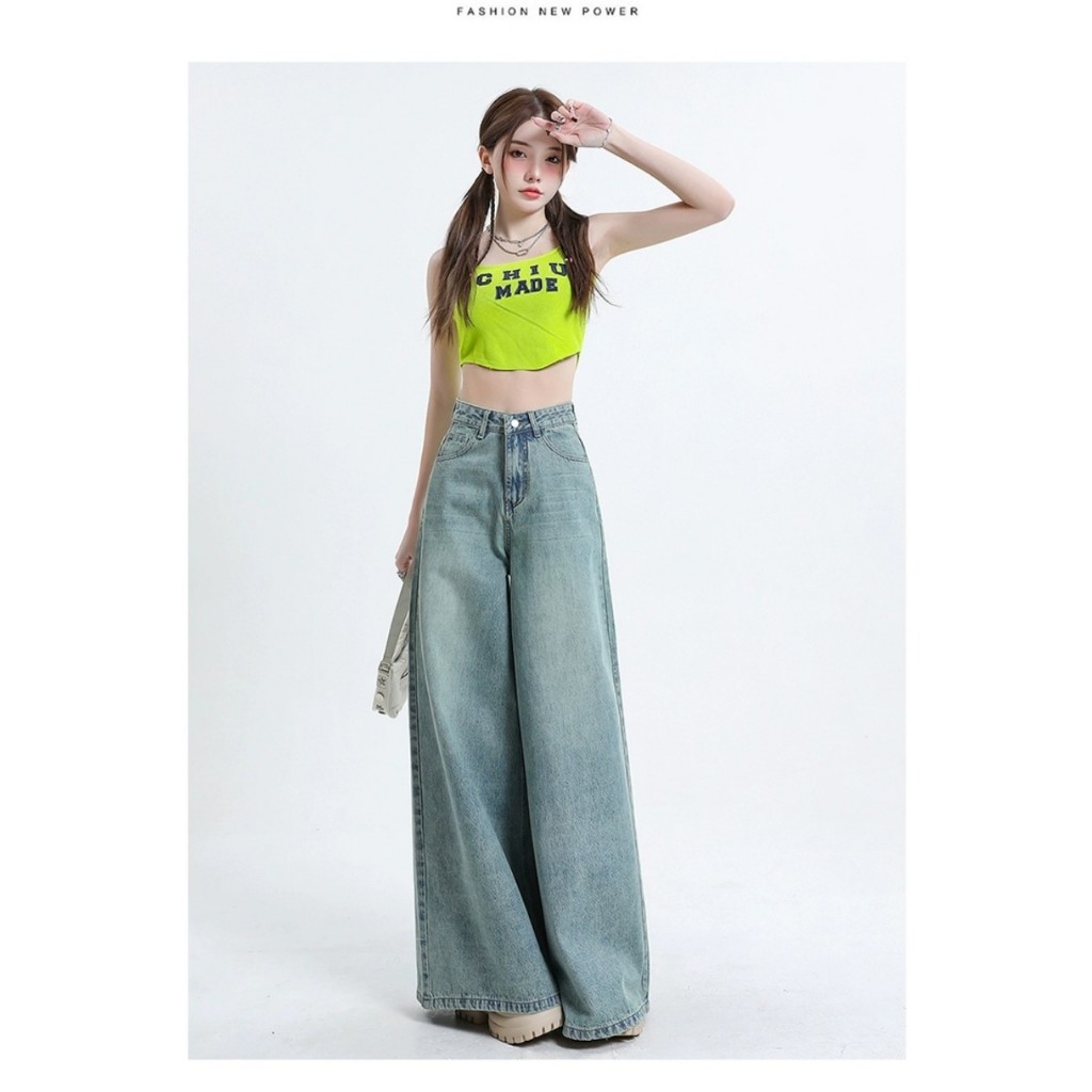 |Anh d shop | Quần ống rộng cotton nữ