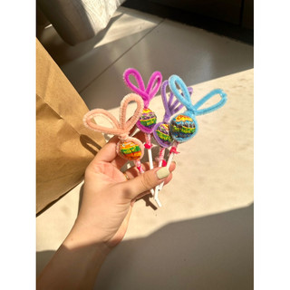 Kẹo que bé thỏ chupa chups hương màu sắc