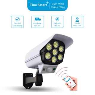 Đèn Năng Lượng Mặt Trời Giả Camera Tự Động Bật Tắt Chống Chịu Mọi Thời Tiết Tiện Lợi Sử Dụng GVQ Store