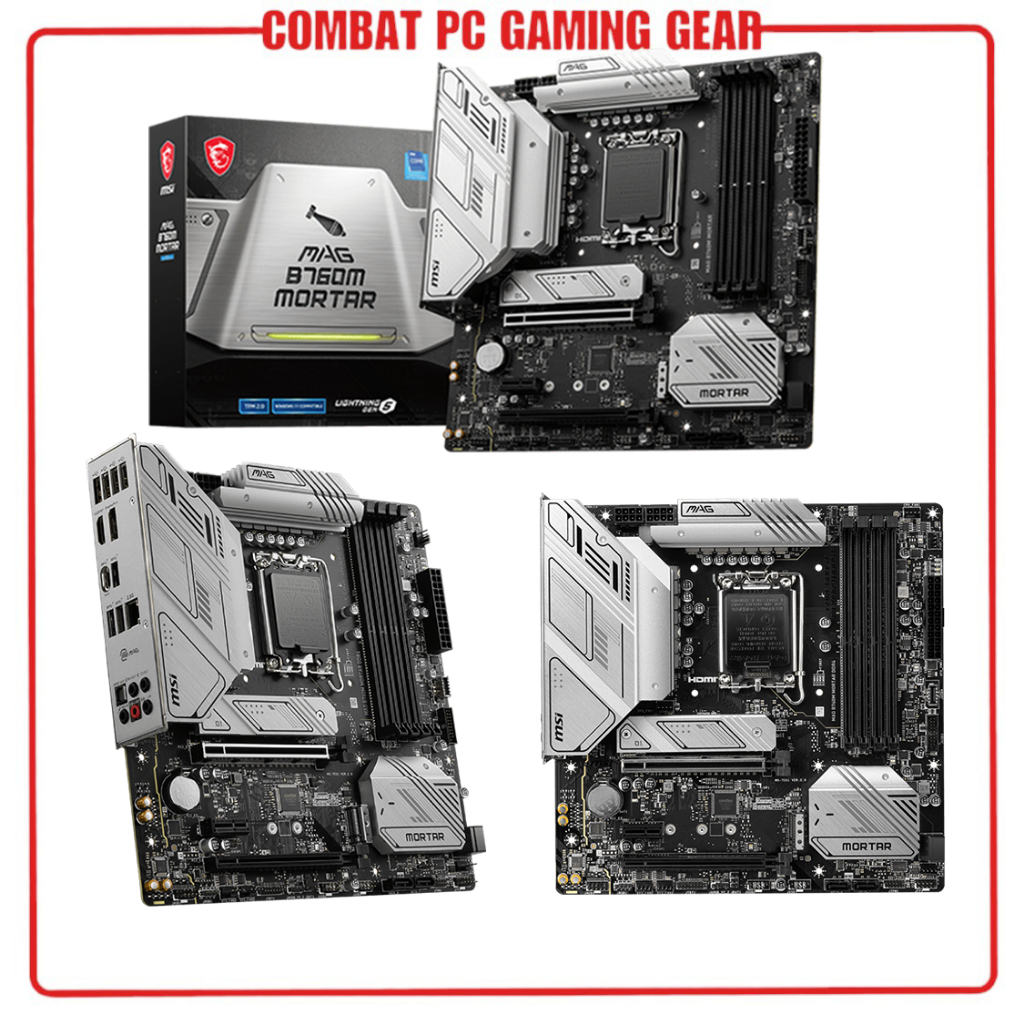 Bo Mạch Chủ MSI MAG B760M Mortar Max Wifi - MAG B760M Mortar II Wifi DDR4 DDR5 Hàng Chính Hãng
