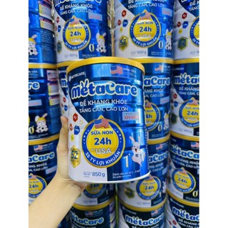 Sữa meta care 24h 1+ lon 850g mẫu mới