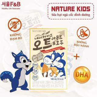  Sữa Hạt Ngũ Cốc Dinh Dưỡng Nature Kids Hàn Quốc Cho Bé - Không Đậu Nành