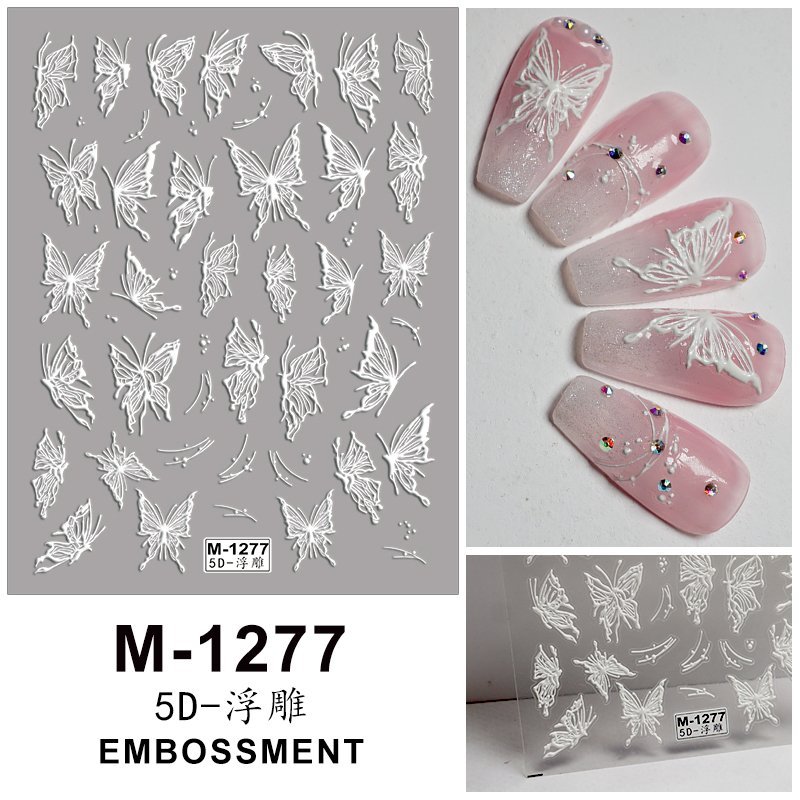 sticker 5d bướm siêu hot