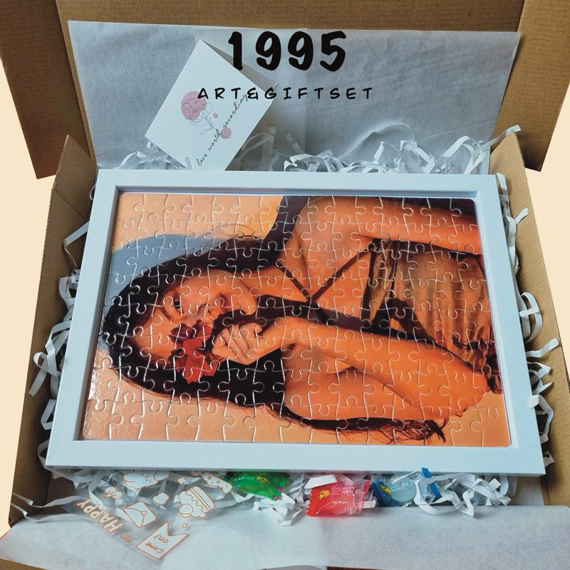 Bộ Quà Tặng Tranh Ghép Jigsaw Puzzle Size A4 120 mảnh ghép