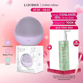 Máy rửa mặt Halio Sensitive Facial Device cho da nhạy cảm - Purple Rain