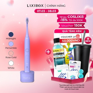 Bàn Chải Điện Halio Sonic Whitening Electric Toothbrush PRO Periwinkle