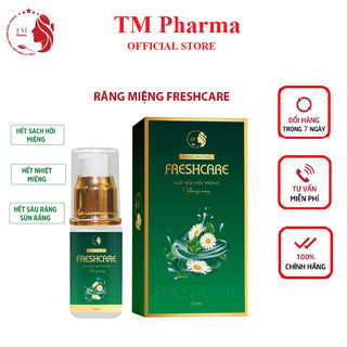 Tinh Dầu Răng Miệng Freshcare thảo dược giúp làm sạch răng miệng, khử mùi hôi giúp hơi thở thơm mát