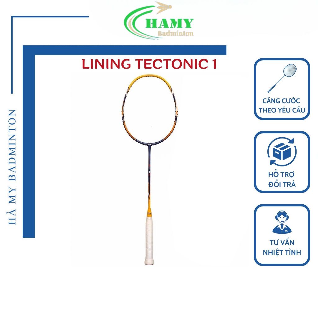 Vợt Cầu lông Lining Tectonic 1 Nội địa ( Tặng bao vợt+ quấn cán)
