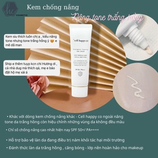  Kem Dưỡng Hồng Da Chống Nắng Cell Happy Co - 50ml