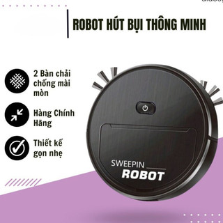 Máy Hút Bụi Thông Minh - Robot Tự Động Lau Nhà Pin Trâu, Cảm Biến Chống Va Đập Dành Cho Gia Đình - didooglt