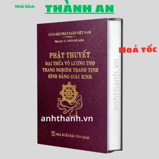 Sách - Phật Thuyết Đại Thừa Vô Lượng Thọ Trang Nghiêm Thanh Tịnh Bình Đẳng Giác Kinh - HTRA